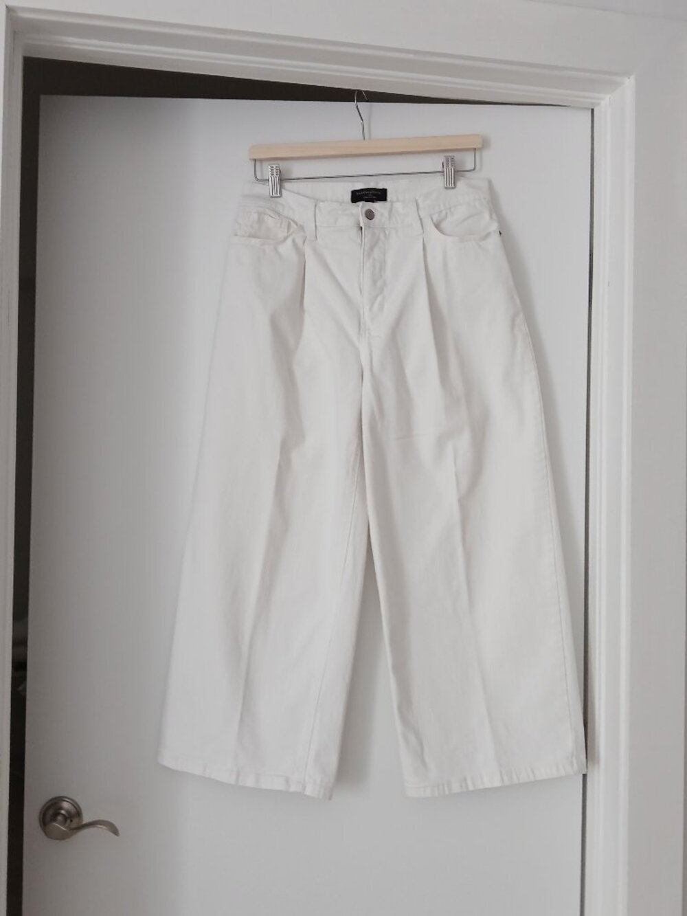 Banana Republic Factory Cropped Wide-leg Jeans